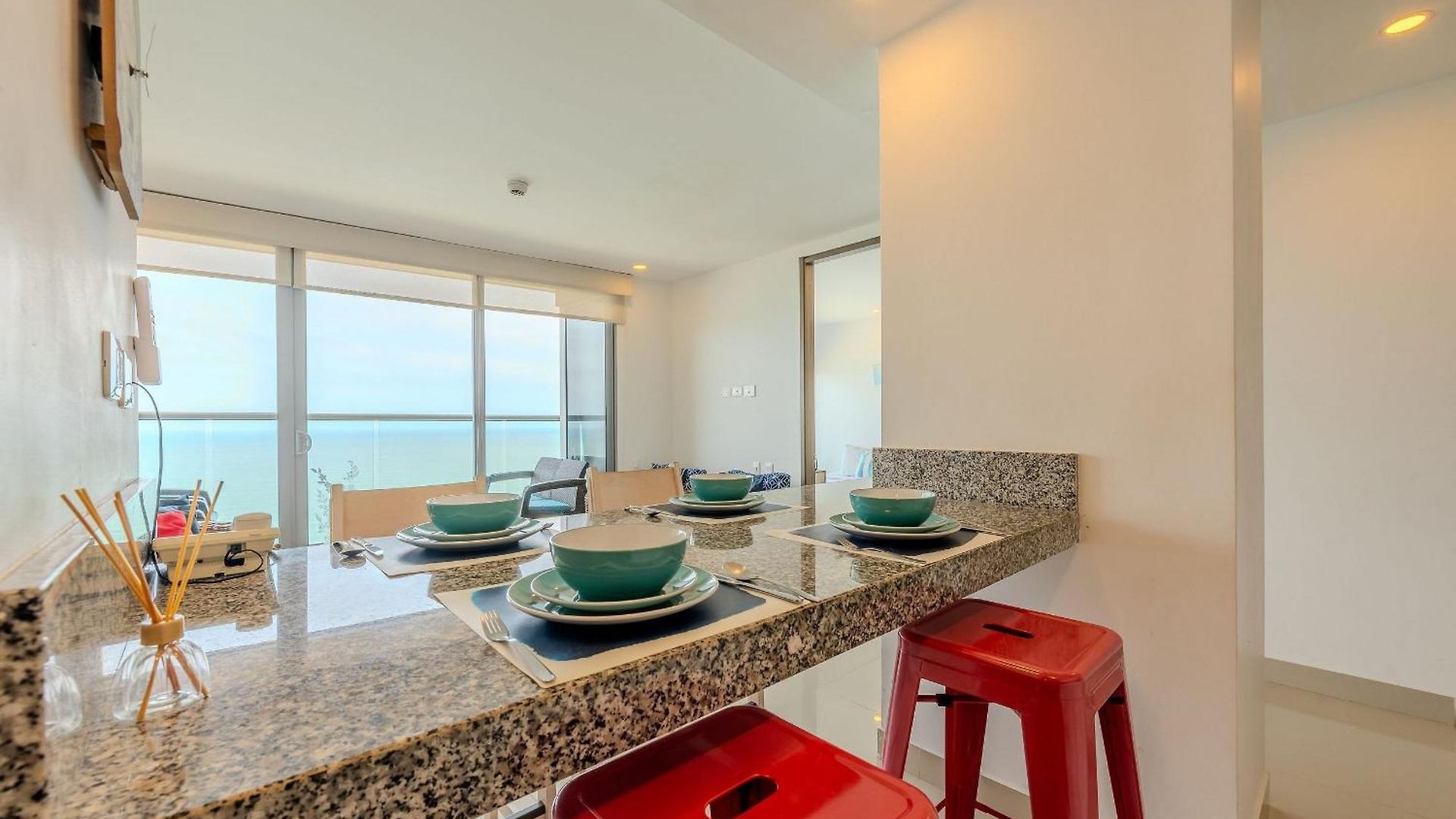Apartamento 2102 Morros - Espectacular Vista Al Mar Cartagena