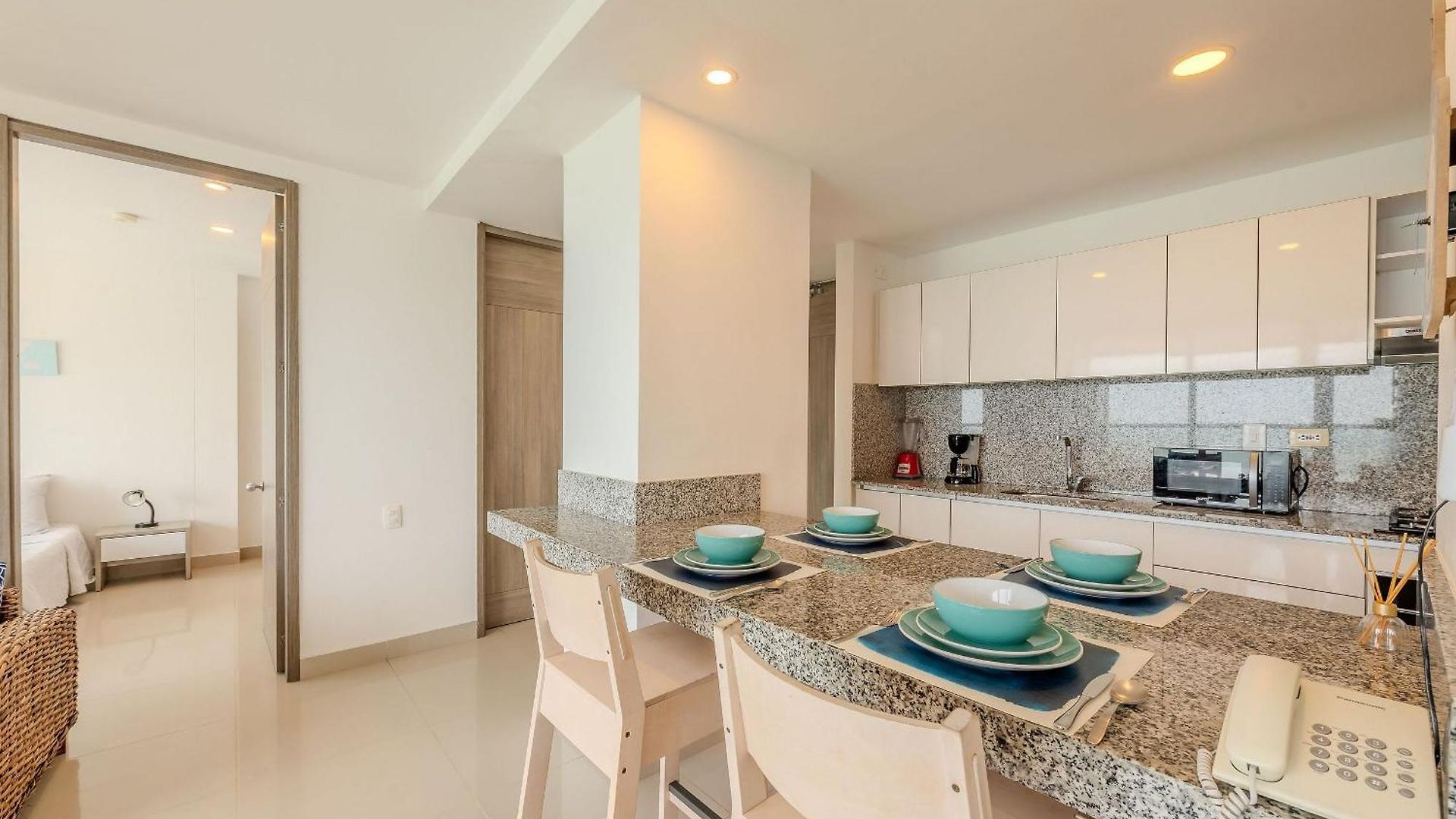2102 Morros - Espectacular Vista Al Mar Apartamento Cartagena