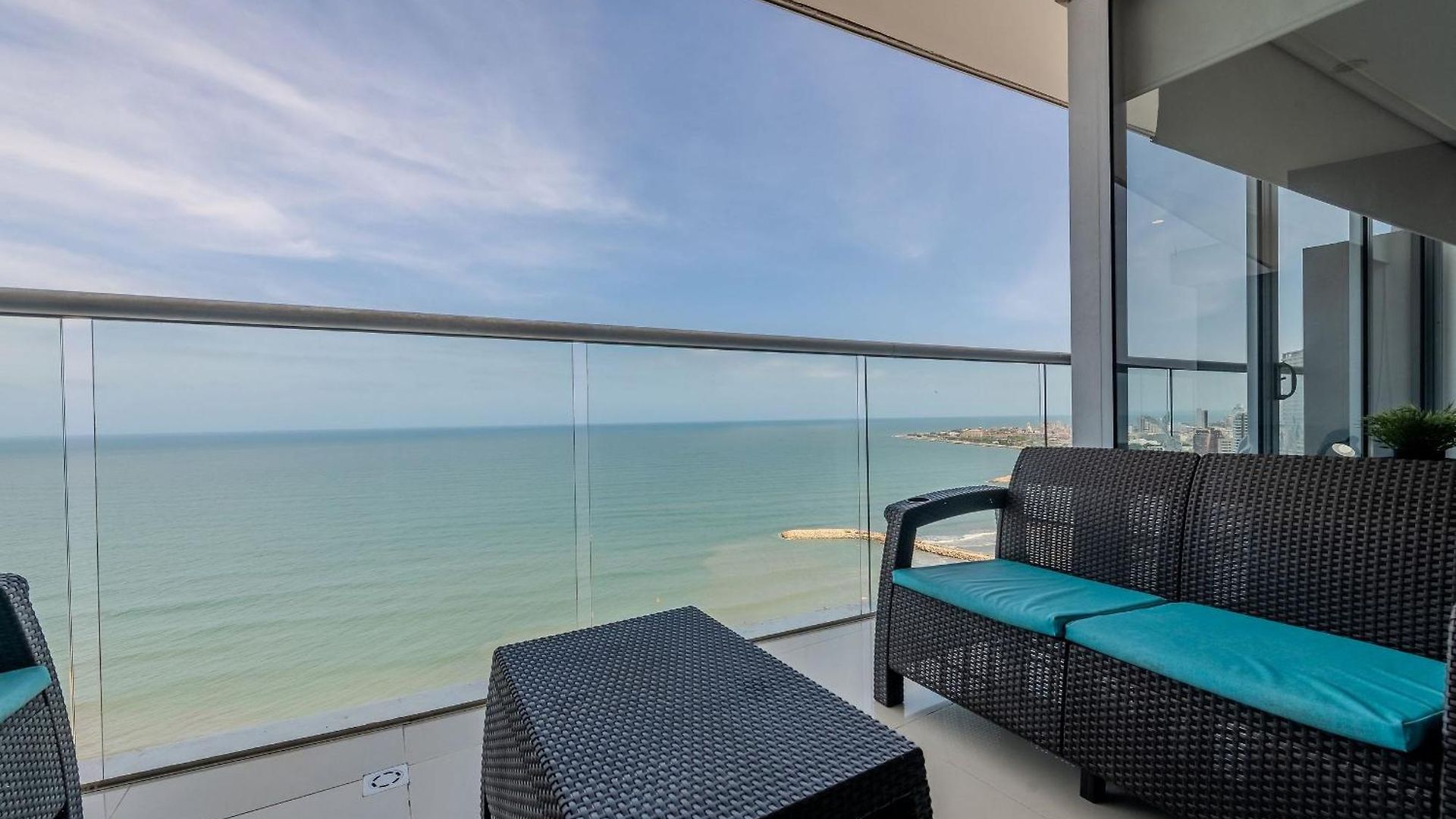 2102 Morros - Espectacular Vista Al Mar Apartamento Cartagena