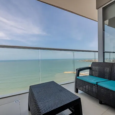 2102 Morros - Espectacular Vista Al Mar Apartamento Cartagena