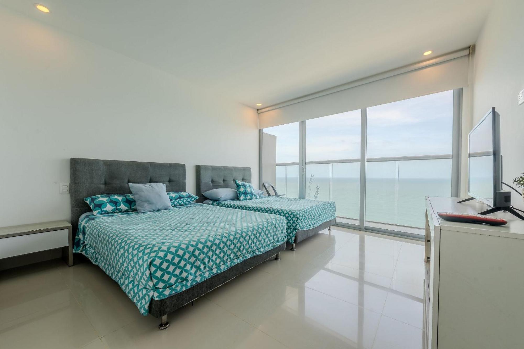 Apartamento 2102 Morros - Espectacular Vista Al Mar Cartagena
