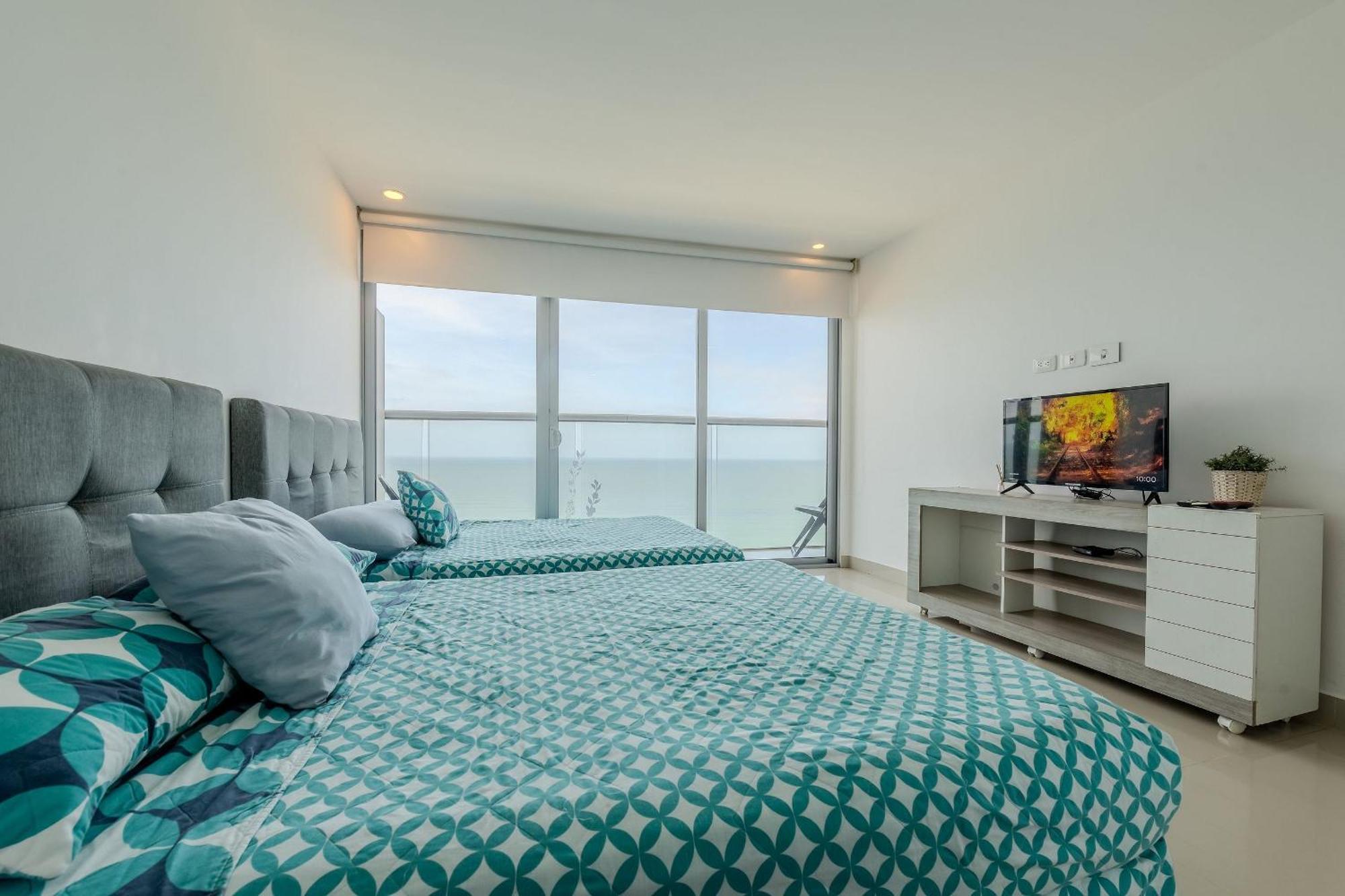 Apartamento 2102 Morros - Espectacular Vista Al Mar Cartagena