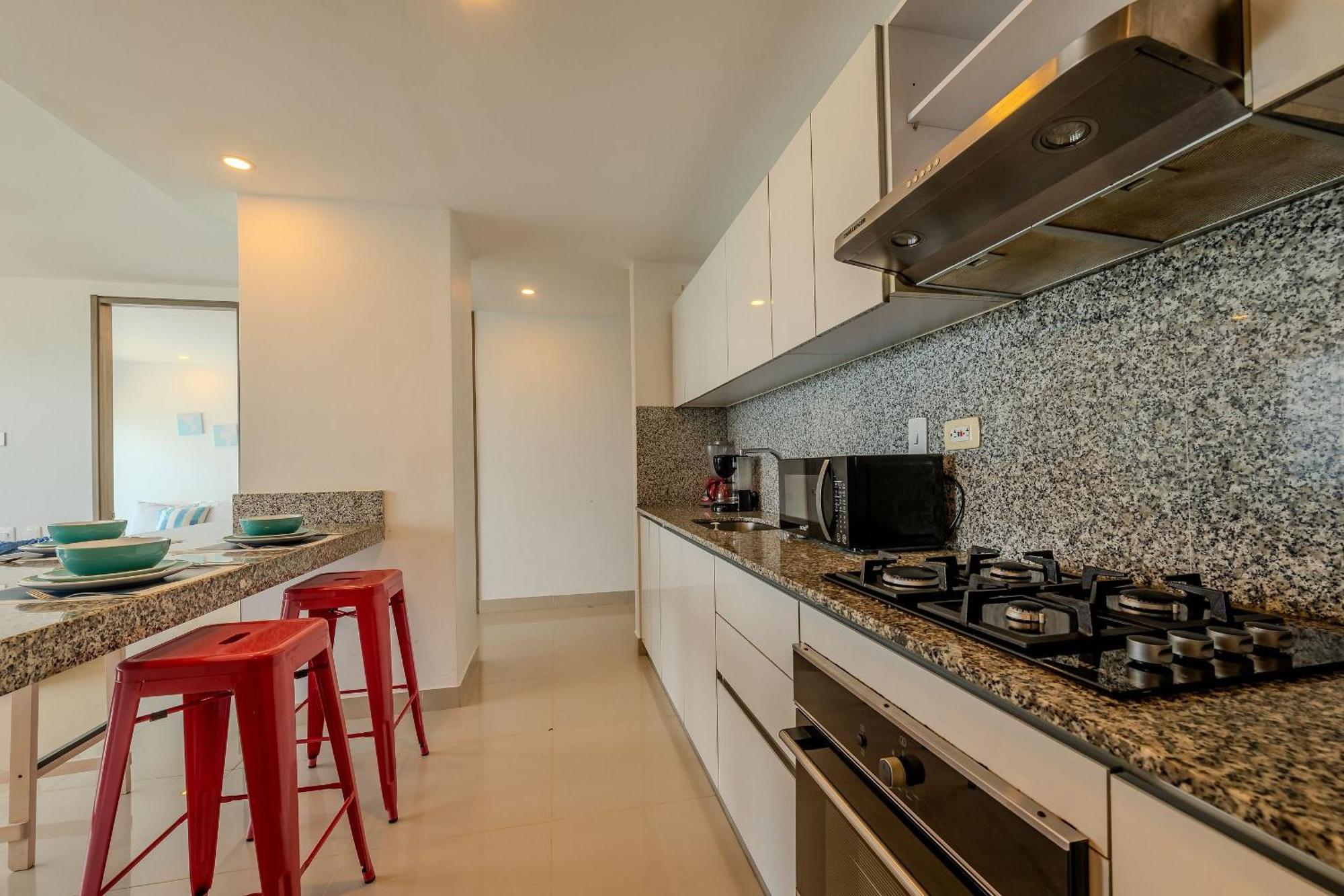 Apartamento 2102 Morros - Espectacular Vista Al Mar Cartagena